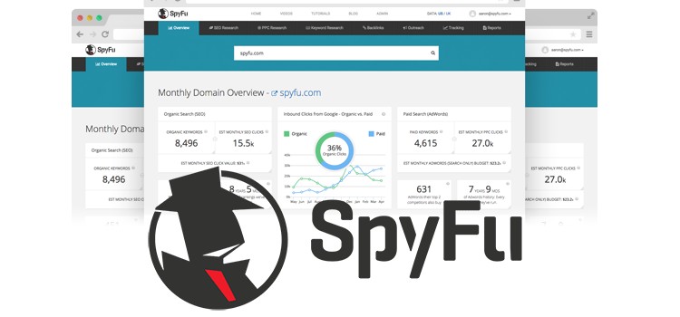 SpyFu Dashboard - tecHHale