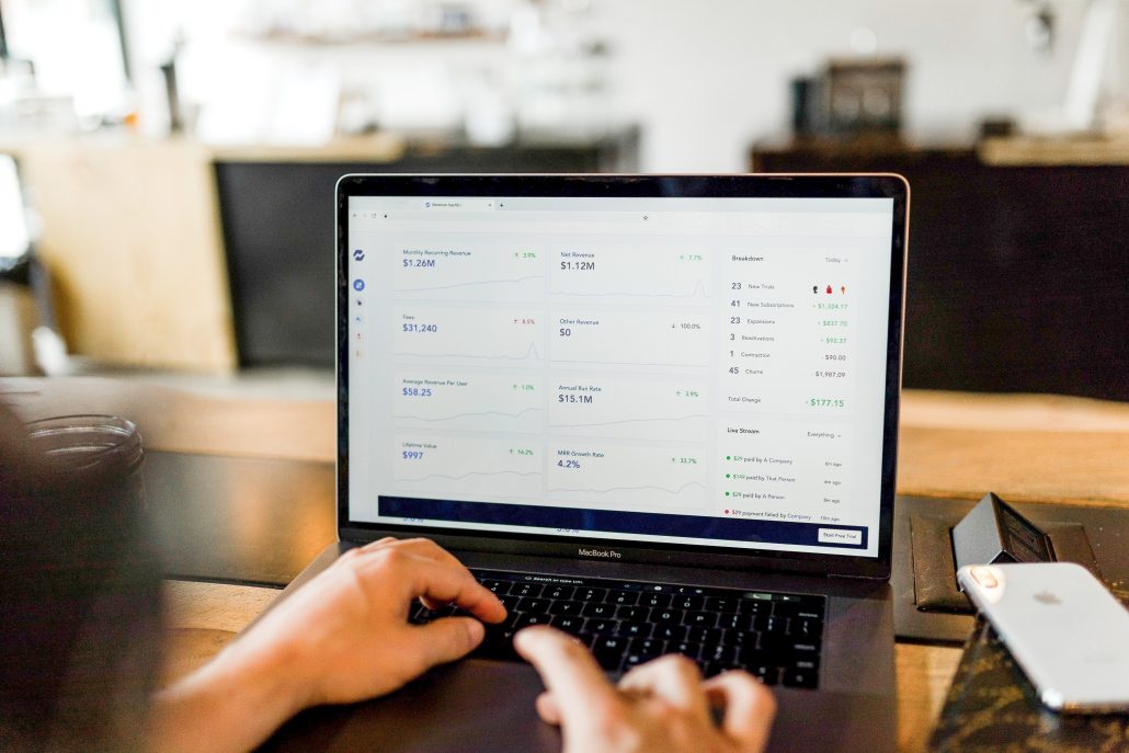 PPC Dashboard Reporting From A Laptop Screen - tecHHale