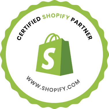 Shopify Certified Partner Badge, Green - Mass Reach