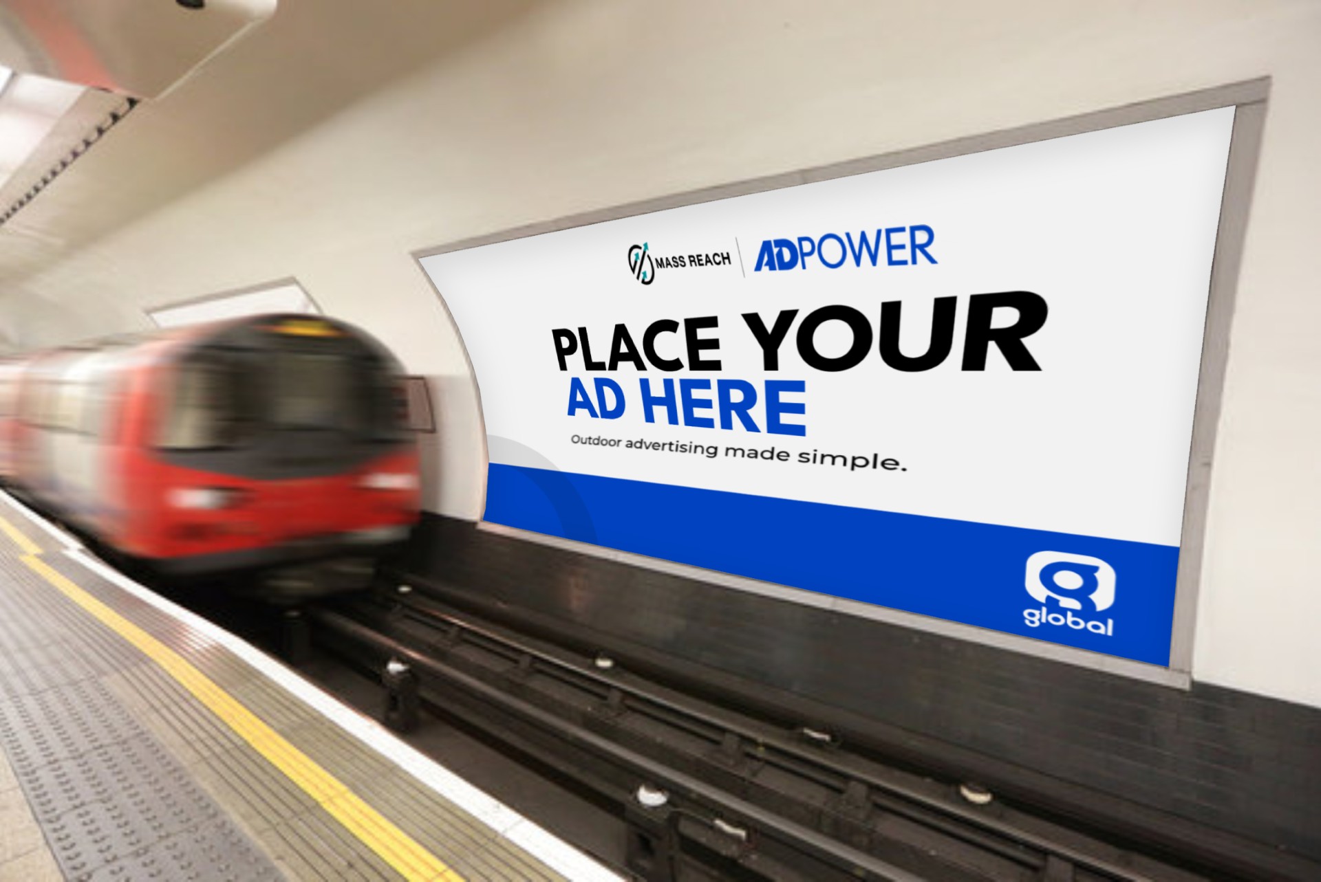 AdPower Underground Banner Ad - Mass Reach